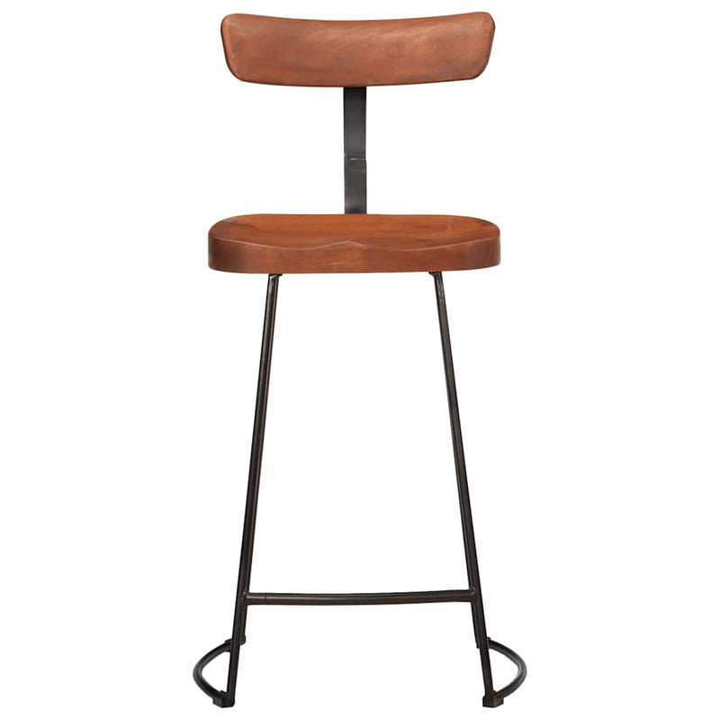 vidaXL Bárszékek 2 db 49x43x88 cm tömör fa Mango