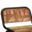 vidaXL bárszékek 2 db 46x35,5x80 cm tömörfa, újrahasznosított fa