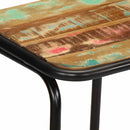 vidaXL bárszékek 2 db 46x35,5x80 cm tömörfa, újrahasznosított fa