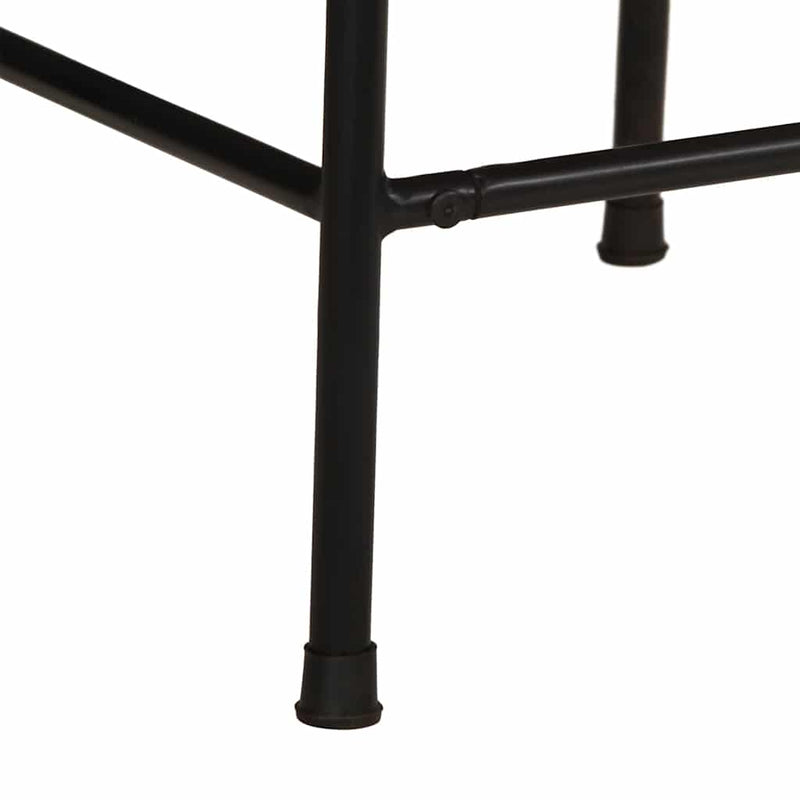 vidaXL bárszékek 4 db 46x35,5x80 cm tömörfa, újrahasznosított fa