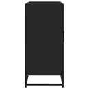 vidaXL fekete szerelt fa tálalószekrény 92 x 35 x 76 cm