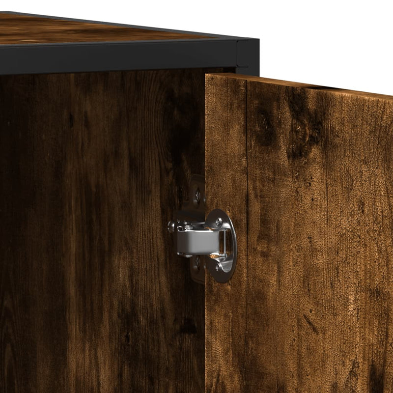 vidaXL sonoma tölgy színű szerelt fa tálalószekrény 92 x 35 x 76 cm