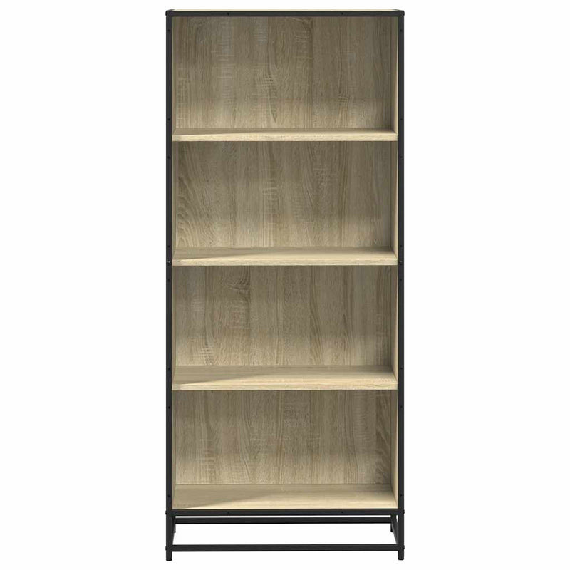vidaXL sonoma tölgy színű szerelt fa könyvszekrény 60 x 35 x 139 cm