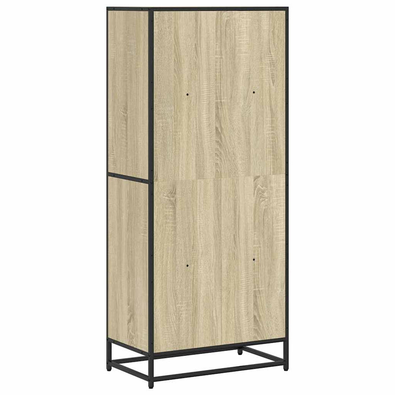 vidaXL sonoma tölgy színű szerelt fa könyvszekrény 60 x 35 x 139 cm