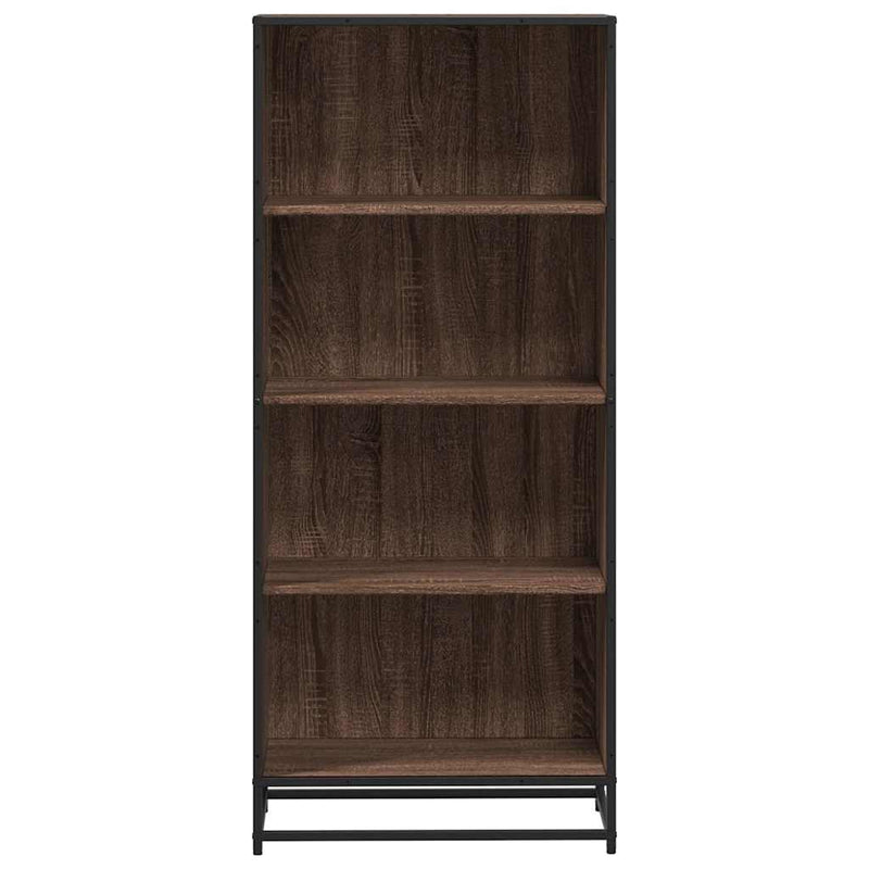 vidaXL barna tölgy színű szerelt fa könyvszekrény 60 x 35 x 139 cm