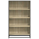 vidaXL sonoma tölgy színű szerelt fa könyvespolc 80,5 x 35 x 139 cm