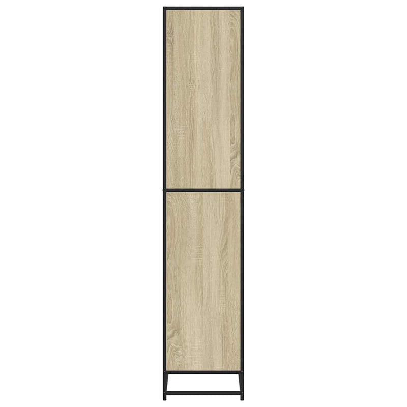 vidaXL sonoma tölgy színű szerelt fa könyvszekrény 60 x 35 x 170,5 cm