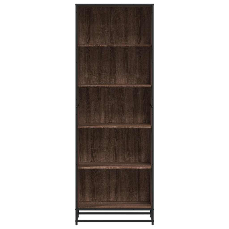 vidaXL barna tölgy színű szerelt fa könyvszekrény 60 x 35 x 170,5 cm