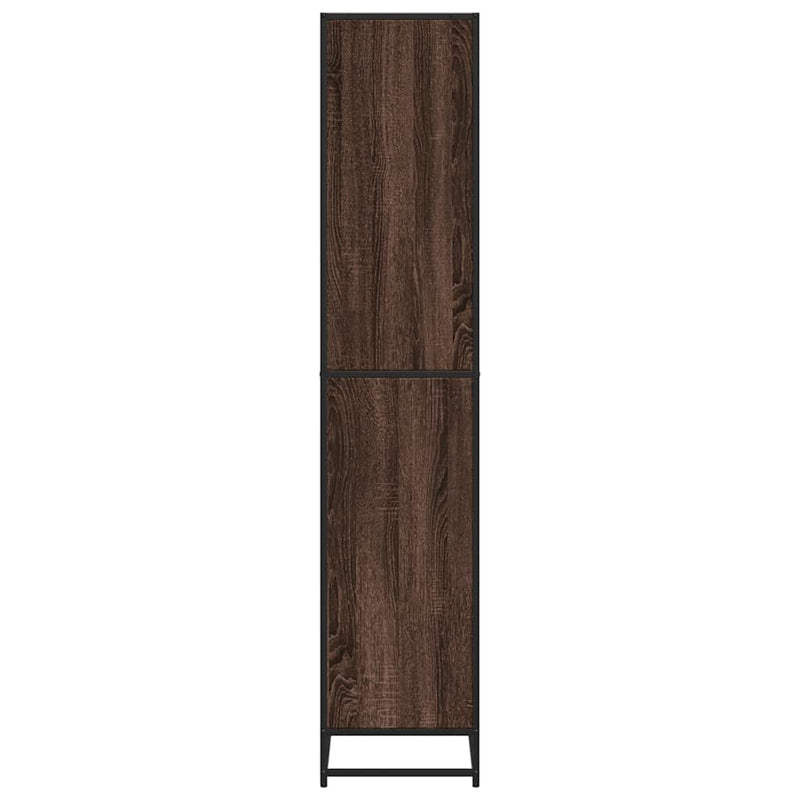 vidaXL barna tölgy színű szerelt fa könyvszekrény 60 x 35 x 170,5 cm