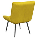 vidaXL sárga bársony pihenőfotel 64 x 74 x 84 cm