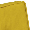 vidaXL sárga bársony pihenőfotel 64 x 74 x 84 cm