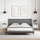 vidaXL 2 db fehér acél éjjeliszekrény 35 x 39 x 43,5 cm