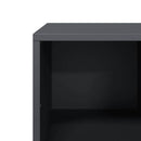 vidaXL antracit hidegen hengerelt acél dohányzóasztal 101,5x50x43,5 cm