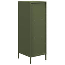 vidaXL olívazöld acél magasszekrény 35 x 39 x 103,5 cm