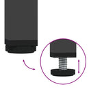 vidaXL fekete acél magasszekrény 101,5 x 39 x 103,5 cm