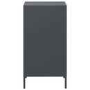 vidaXL antracit hidegen hengerelt acél tálalószekrény 35x39x73,5 cm