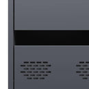 vidaXL antracit hidegen hengerelt acél tálalószekrény 35x39x73,5 cm