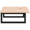 vidaXL acél és tömör tölgyfa falra szerelhető mosdópolc