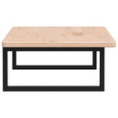 vidaXL acél és tömör tölgyfa falra szerelhető mosdópolc