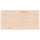 vidaXL acél és tömör tölgyfa falra szerelhető mosdópolc