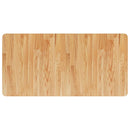 vidaXL acél és tömör tölgyfa falra szerelhető mosdópolc