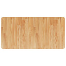 vidaXL acél és tömör tölgyfa falra szerelhető mosdópolc