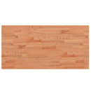 vidaXL acél és tömör bükkfa falra szerelhető mosdópolc