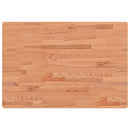 vidaXL acél és tömör bükkfa falra szerelhető mosdópolc