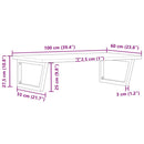 vidaXL acél és tömör bükkfa falra szerelhető mosdópolc