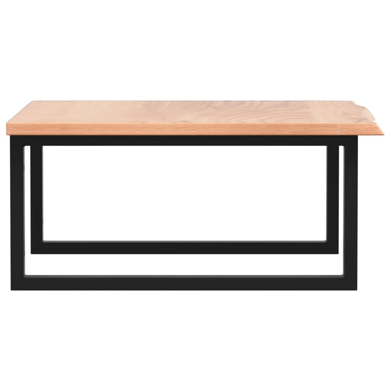 vidaXL acél és tömör tölgyfa falra szerelhető mosdópolc