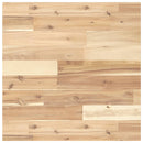 vidaXL acél és tömör akácfa falra szerelhető mosdópolc