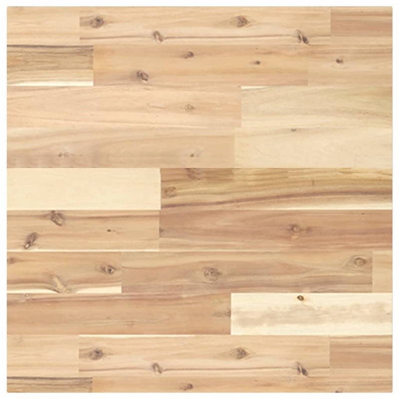 vidaXL acél és tömör akácfa falra szerelhető mosdópolc