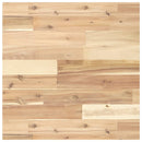 vidaXL acél és tömör akácfa falra szerelhető mosdópolc