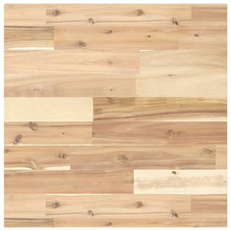 vidaXL acél és tömör akácfa falra szerelhető mosdópolc