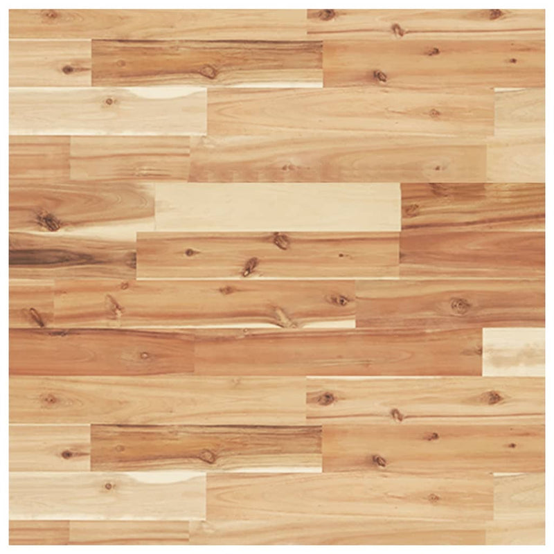 vidaXL acél és tömör akácfa falra szerelhető mosdópolc