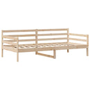vidaXL fehér tömör fenyőfa kanapéágy fiókkal 80 x 200 cm