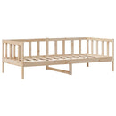 vidaXL tömör fenyőfa kanapéágy fiókokkal 90 x 190 cm