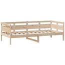 vidaXL tömör fenyőfa kanapéágy fiókokkal 90 x 190 cm