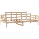 vidaXL tömör fenyőfa kanapéágy fiókokkal 90 x 190 cm
