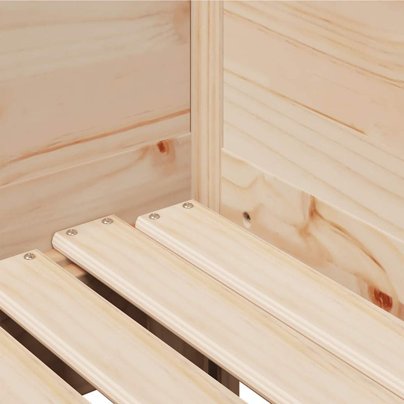 vidaXL kihúzható heverő fiókokkal matrac nélkül 80 x 200 cm