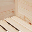 vidaXL kihúzható heverő fiókokkal matrac nélkül 90 x 190 cm