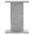 vidaXL 2 db betonszürke szerelt fa hangszóróállvány 30 x 30 x 40 cm