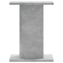 vidaXL 2 db betonszürke szerelt fa hangszóróállvány 30 x 30 x 40 cm
