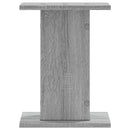 vidaXL 2 db szürke sonoma szerelt fa hangszóróállvány 30 x 30 x 40 cm