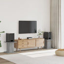 vidaXL 2 db szürke sonoma szerelt fa hangszóróállvány 30 x 30 x 40 cm