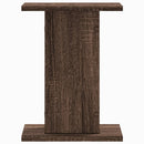 vidaXL 2 db barna tölgy színű szerelt fa hangszóróállvány 30x30x40 cm