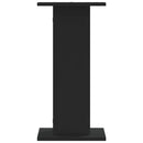 vidaXL 2 db fekete szerelt fa hangszóróállvány 30 x 30 x 60 cm