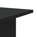 vidaXL 2 db fekete szerelt fa hangszóróállvány 30 x 30 x 60 cm