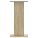 vidaXL 2 db sonoma tölgy színű szerelt fa hangszóróállvány 30x30x60 cm