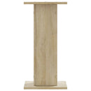 vidaXL 2 db sonoma tölgy színű szerelt fa hangszóróállvány 30x30x60 cm